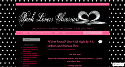 Desktop Screenshot of bookloversobsession.com